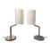 Paire de lampes design vintage chrome – MOOS Suisse – Style italien