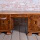 Art Deco Writing Desk in Mahogany and Walnut, 1920s