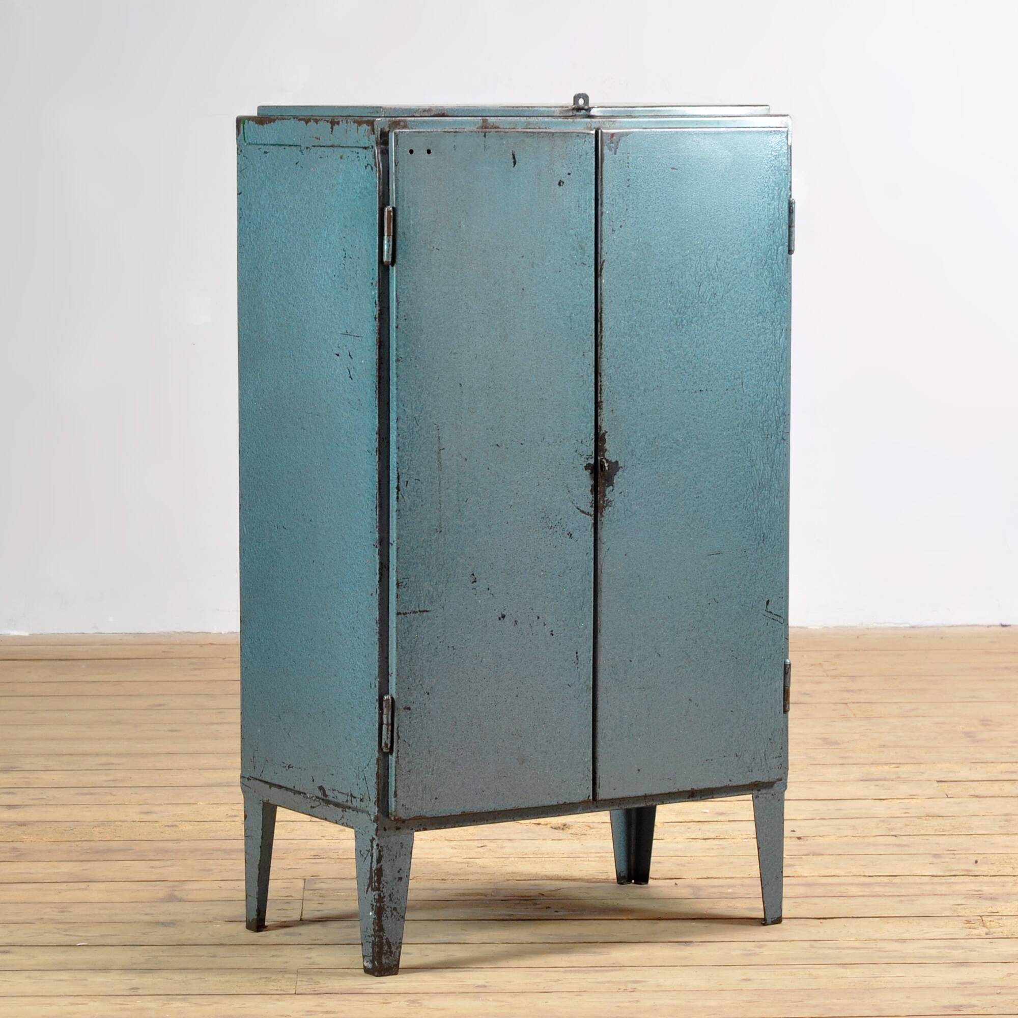 Iron industrial cabinet, 1970s