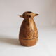 Spanish bull leather sangria pitcher by Artesania Raymon, 1950s.