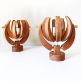 Pair wall lamps vintage