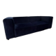 Navy velvet sofa Carmo by Bo Concept