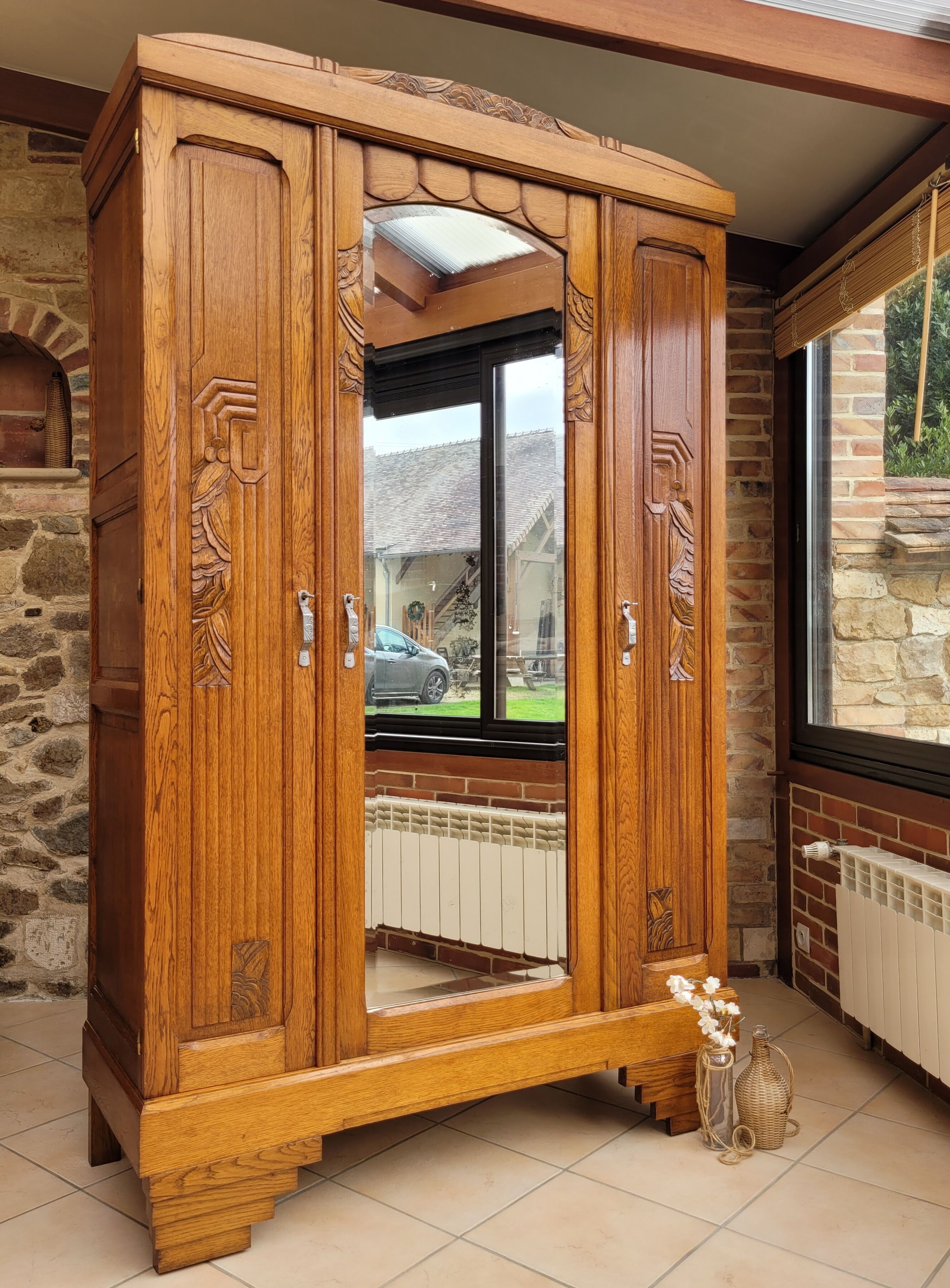 Parisian art deco wardrobe