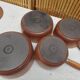 Le Creuset enameled cast iron - Set of 4 saucepans with lids