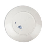 Old plate Carmen land of iron decoration dragonfly, Sarreguemines. 1875 - 1900