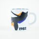 Porcelain mug, Danish design, 1982, designer: Inge-Lise Koefoed, manufactur