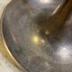 Modernist umbrella stand in chrome tube