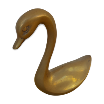 Brass swan