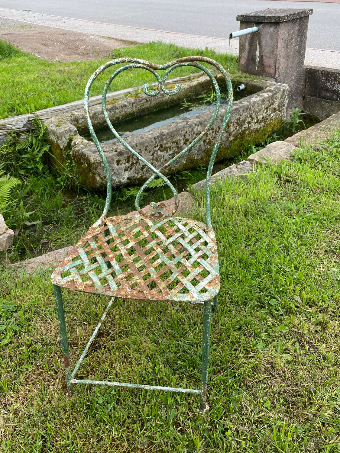 Chaise de jardin 1900