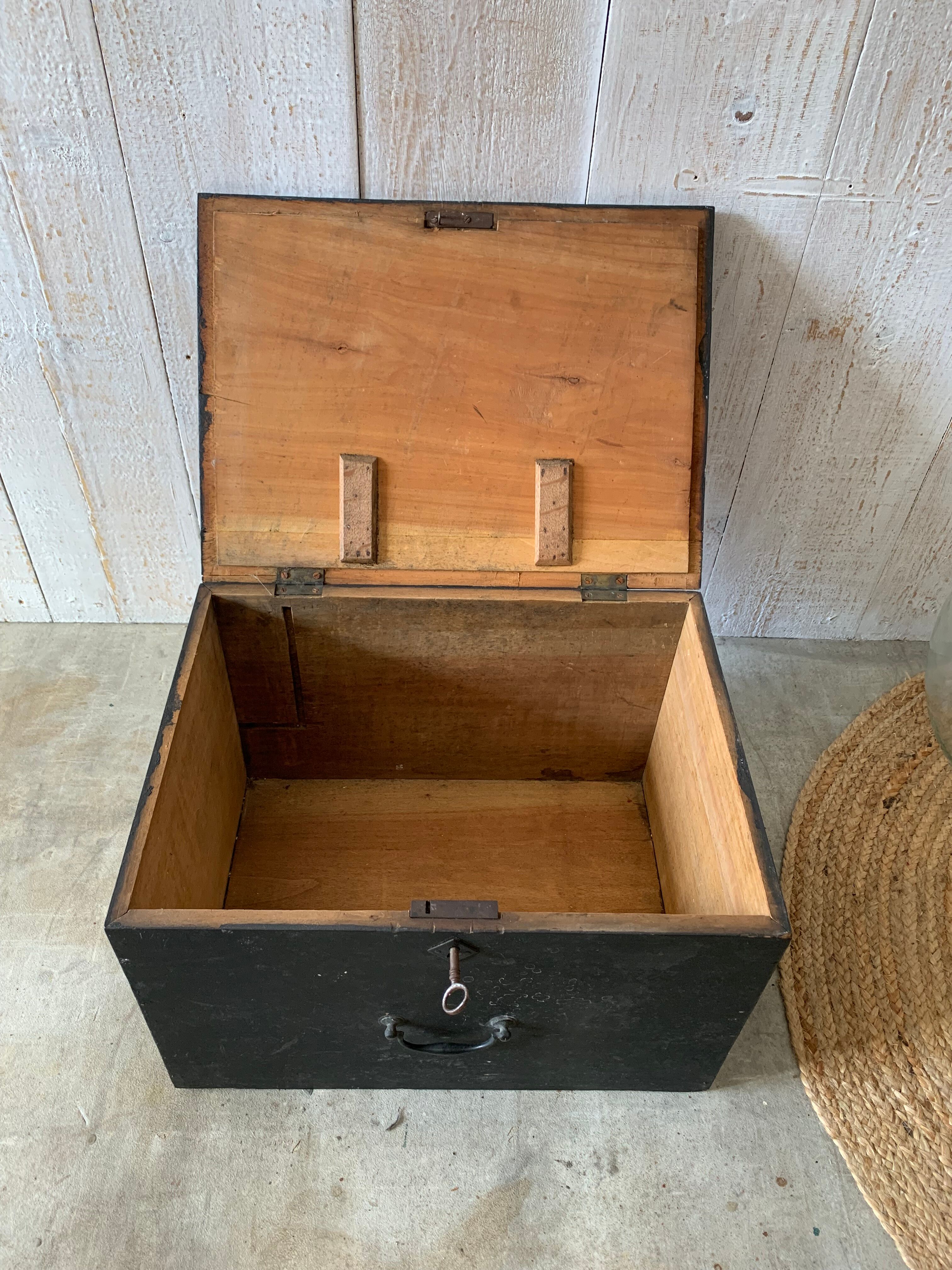 Wooden chest