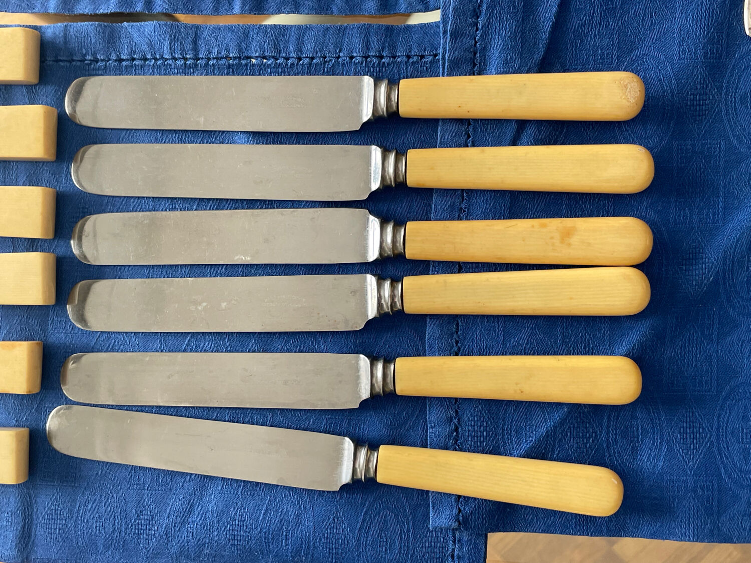 Vintage Harrods knife set - Sheffield steel - set of 6