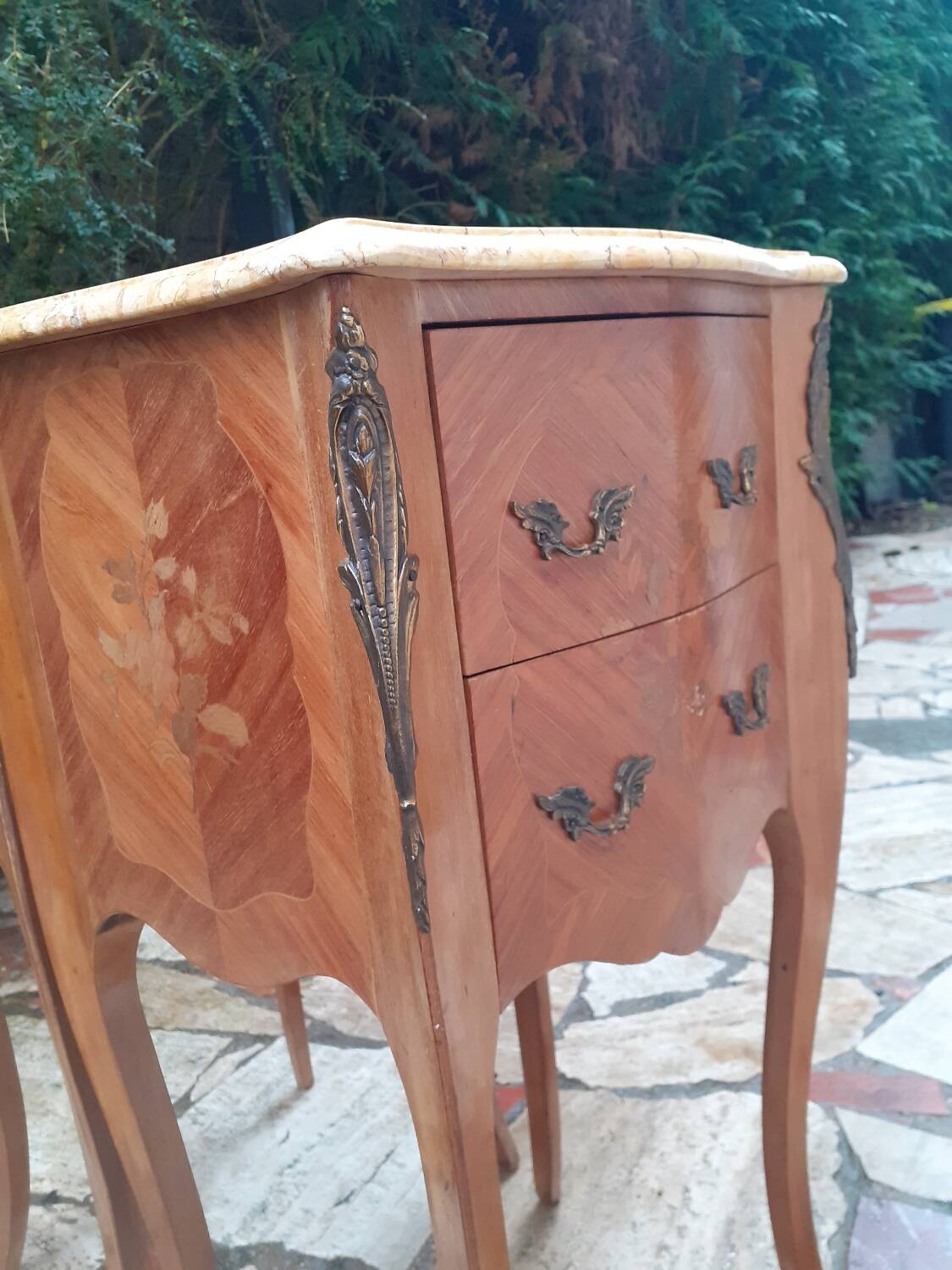 Louis XV bedside table