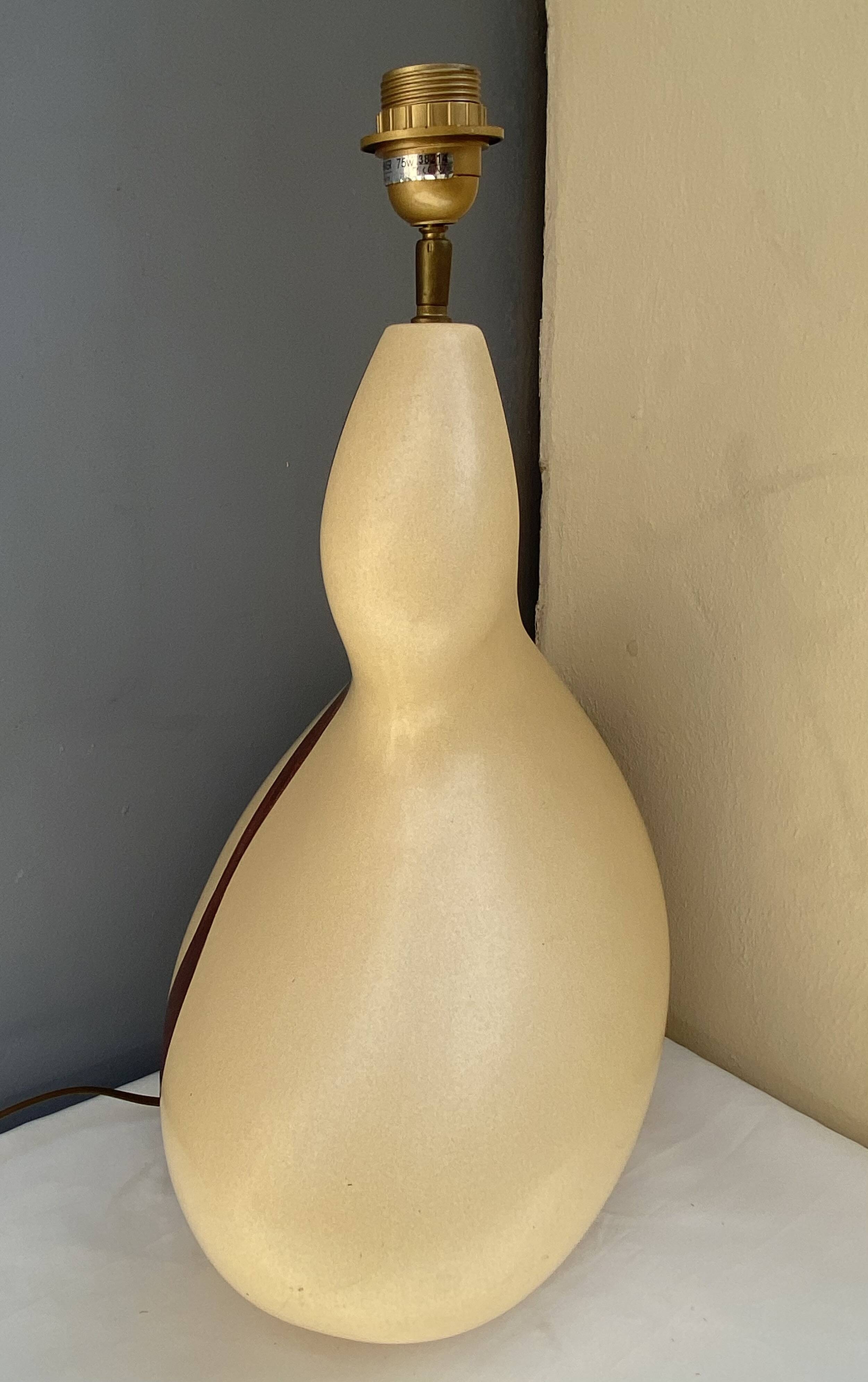 Drimmer ceramic lamp base from the 1980s