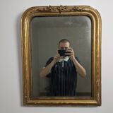 Golden ancient mirror - 60x47cm