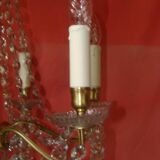 six-armed crystal chandelier from the "Napoleon III" period