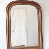 High Quality Antique Louis Philippe Giltwood Mirror France Late 19th Centur