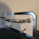 Art Deco tea towel holder, SDV, France, Sarreguemines