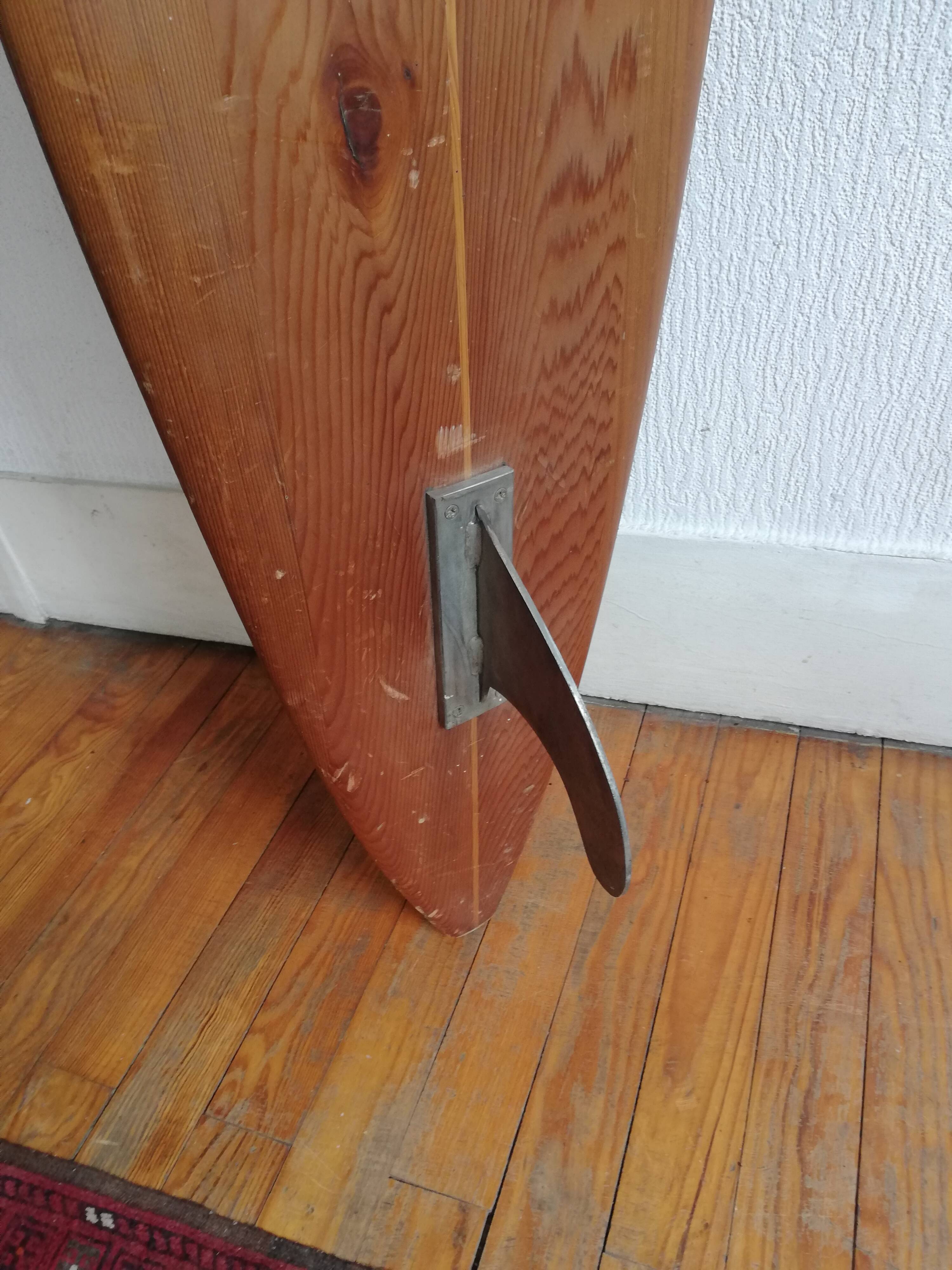 Former wooden surfboard 80