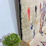 Handmade wool Berber rug 280 X 160 CM