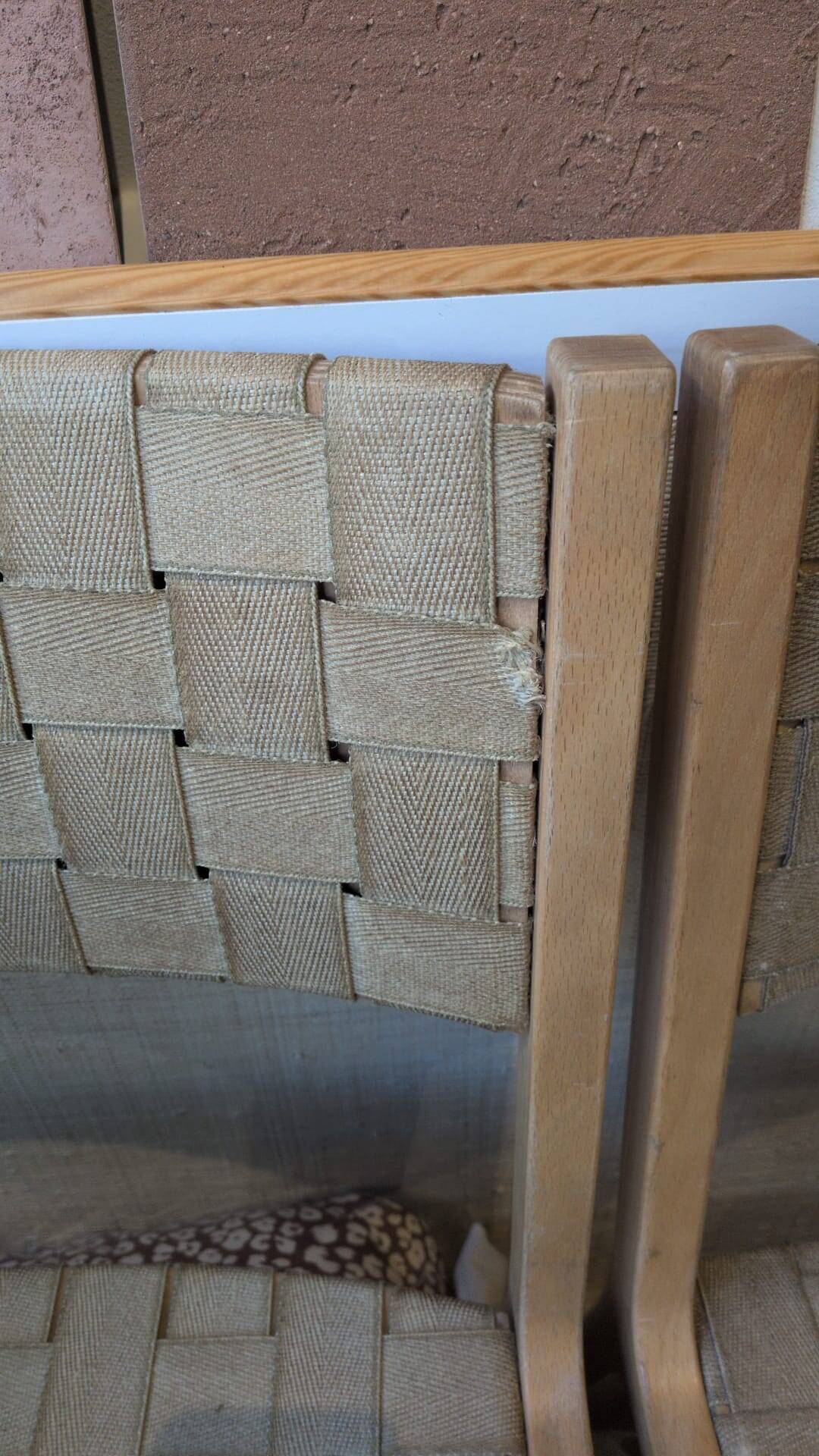 Vintage chairs by designer Peter Hvidt