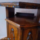 Pedestal table, vintage bedside