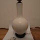Pied de lampe de table en céramique blanche