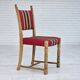 1970s, set 6 pcs of Danish dinning chairs, original good condition.