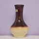 Vintage beige & brown west germany vase bay