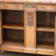 Buffet with mirror in solid walnut. Late 19th century, beautiful piece.
