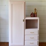 Asymmetric cabinet