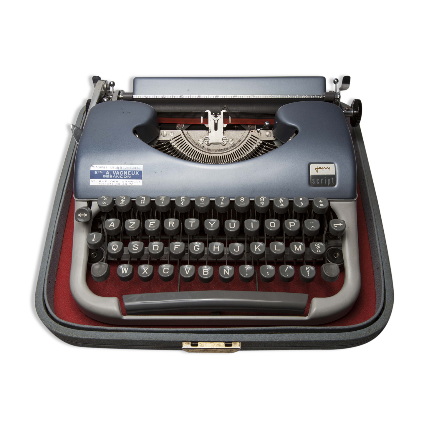 Typewriter japy script