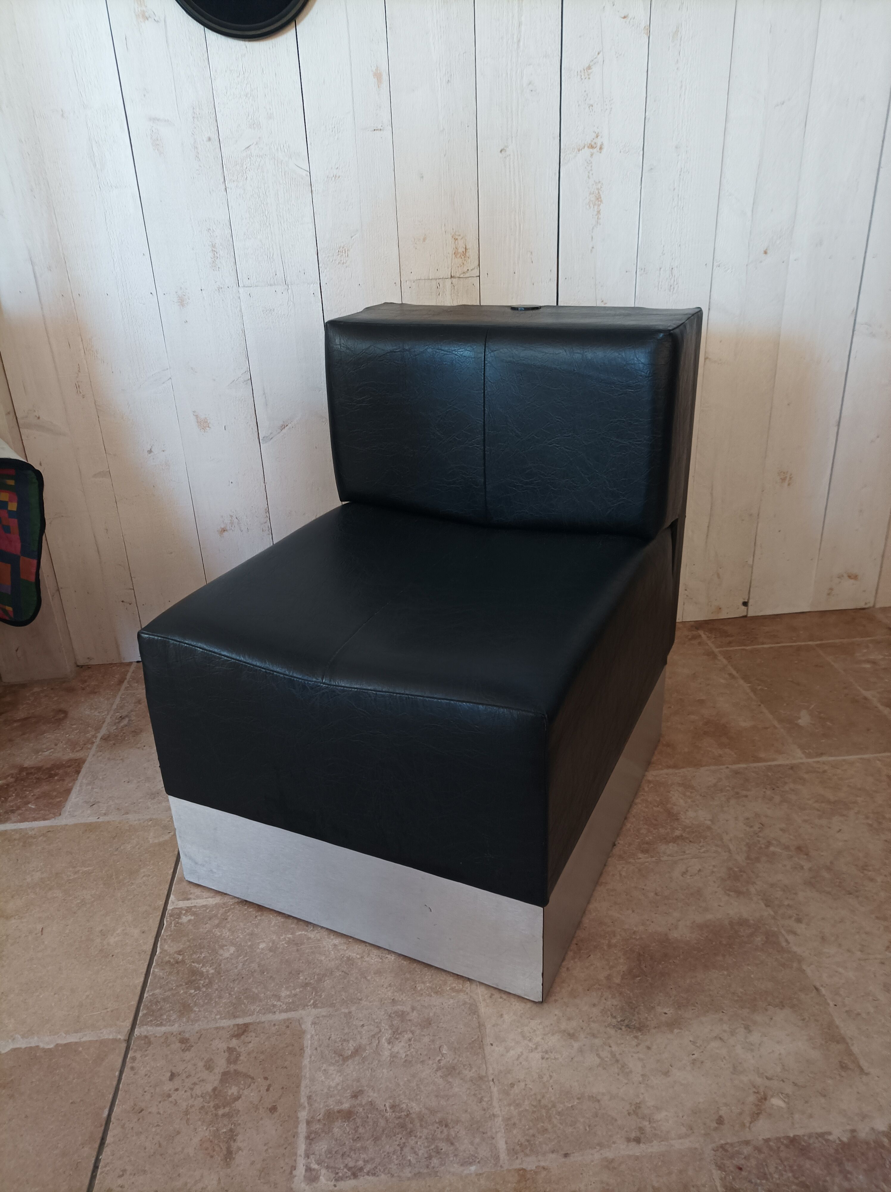 Vintage heated bench