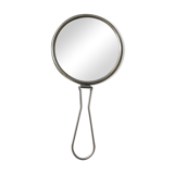 Barber's round hand mirror 13cm