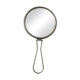 Miroir à main rond de barbier 13cm