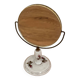 Porcelain standing mirror