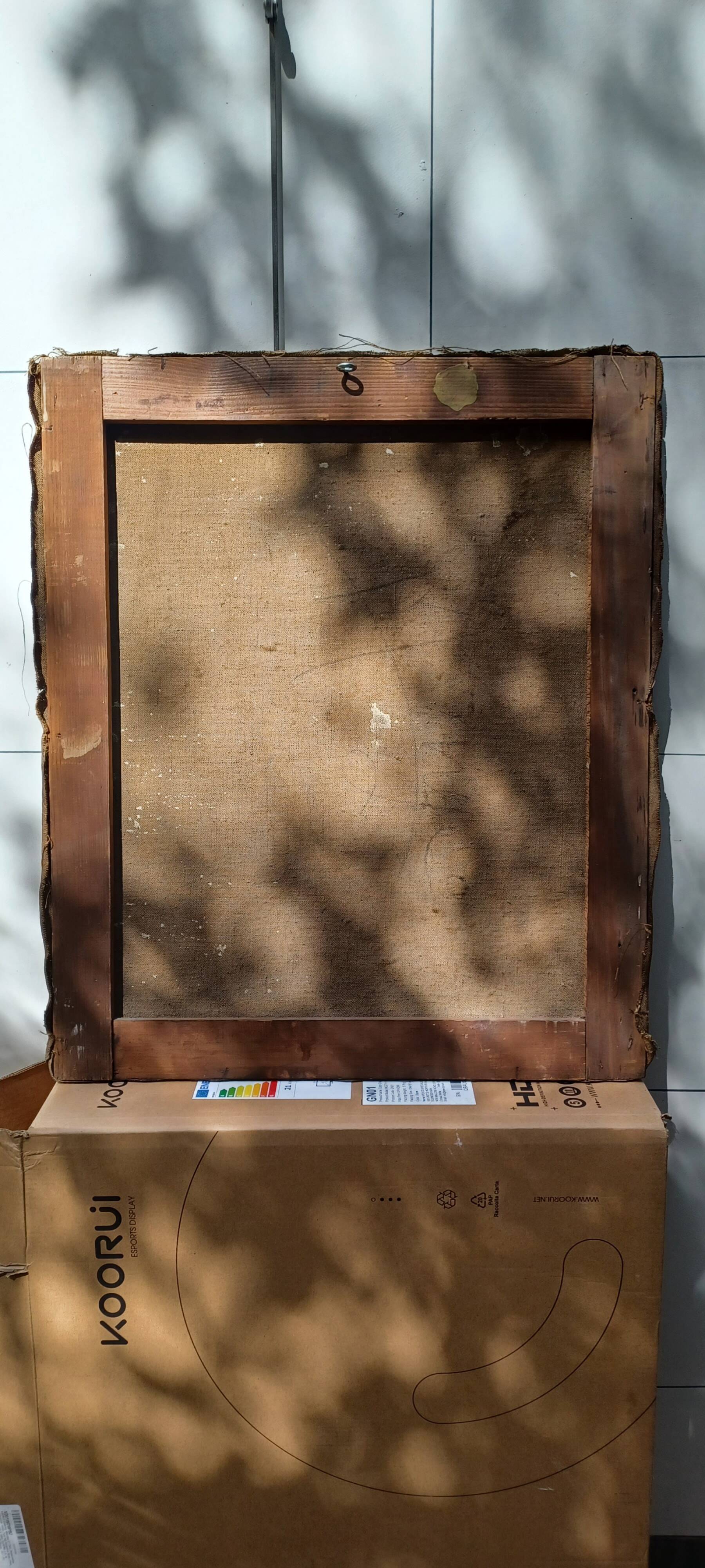 Table of flowers hst signed monge and dated 1929
