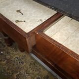 Buffet empire en acajou