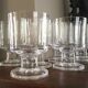 10 crystal wine glasses