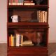 large Globe Wernicke library in mahogany with 5 pieces and a projection