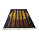 Tapis kilim en laine vintage design Maria Janowska (Zachód) coucher de soleil