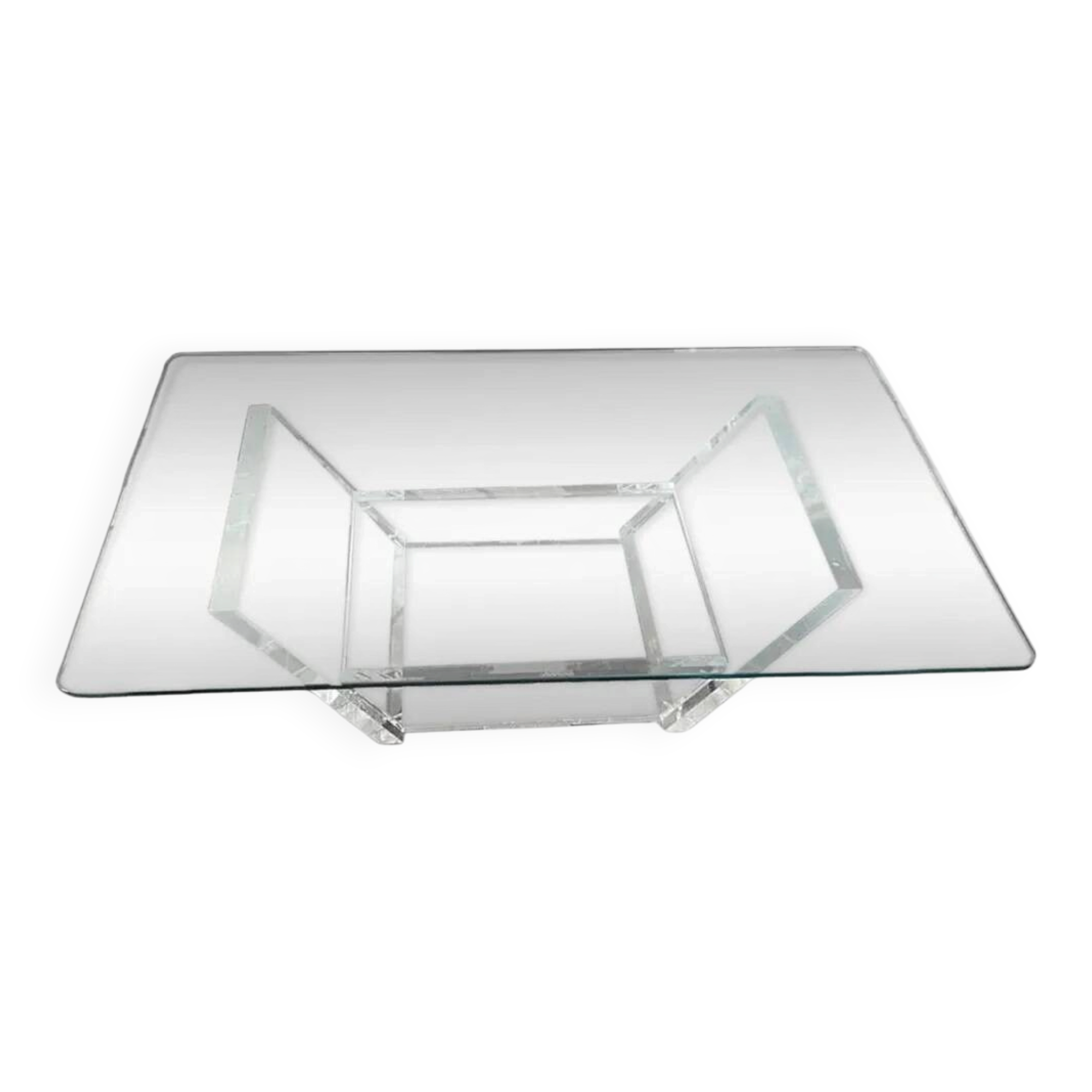 David Lange coffee table 1980. 120x70.