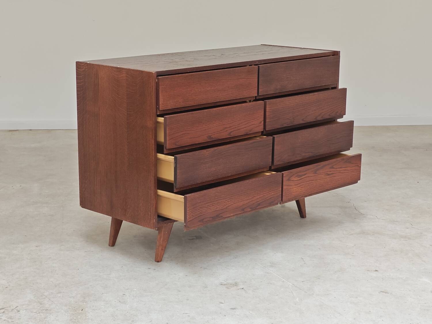 Commode / Buffet U 453 Dark Oak Jiri Jiroutek for Interior Prague 60s
