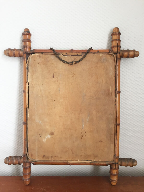 Mirror carved wood, 1950 - 42x50cm