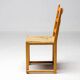 Stackable chairs Poul Volther Gemla Sweden in modern Scandinavian ash from the mid-20th century.