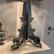Kartell Bourgie chrome table lamp