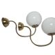 Vintage Art Deco sconces, Poland, 1950s, set of 2
