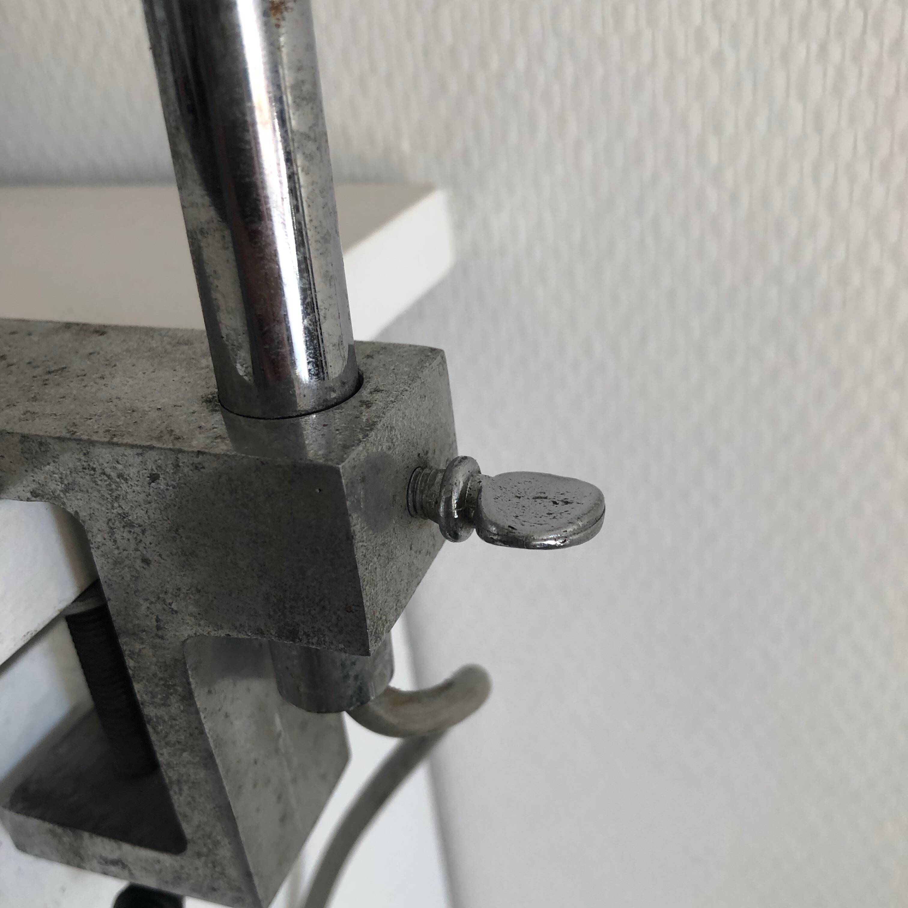 Large vintage industrial workshop factory lamp - 75 cm