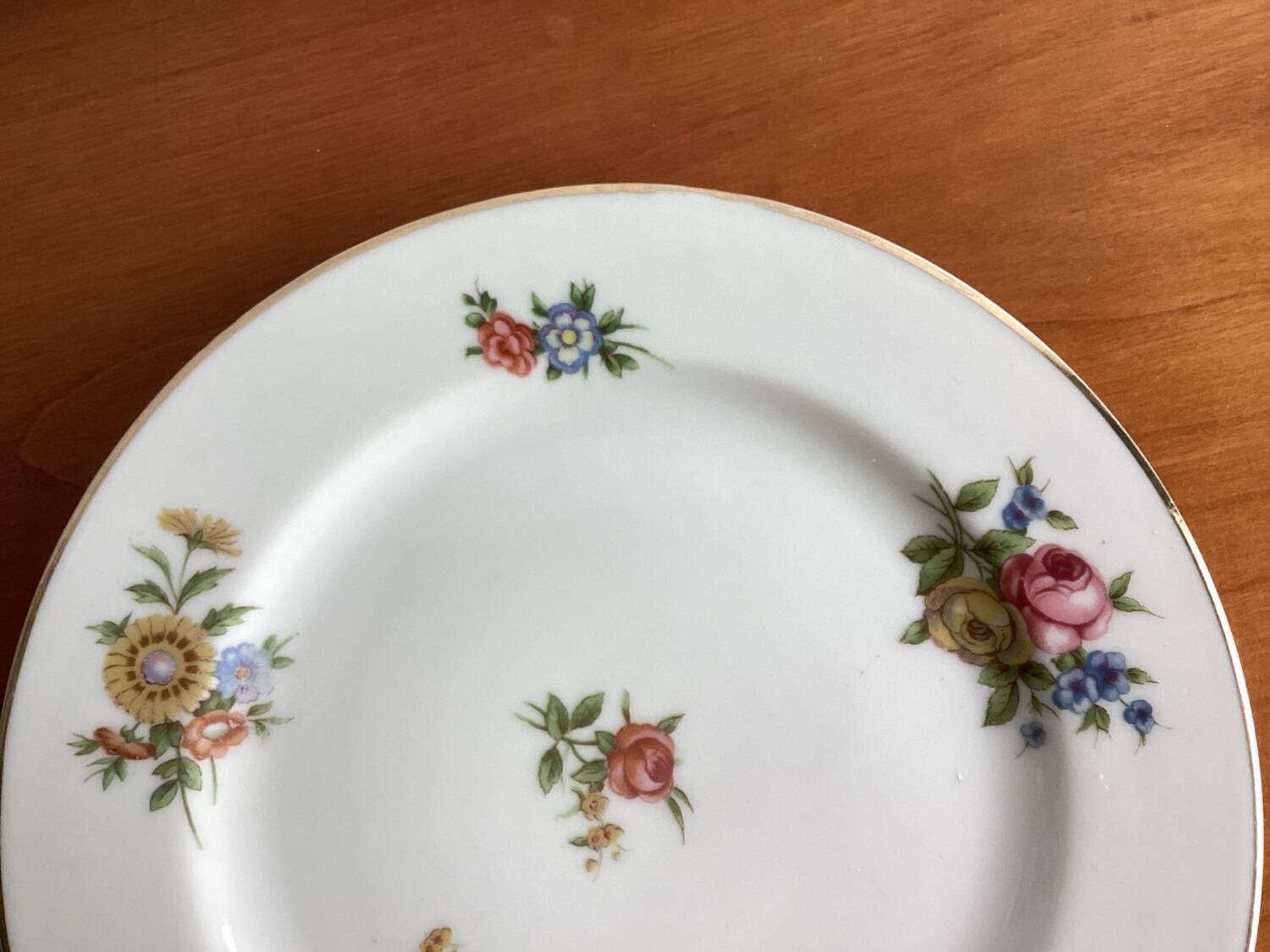 Set of 6 Charles Ahrenfeldt Limoges dessert plates