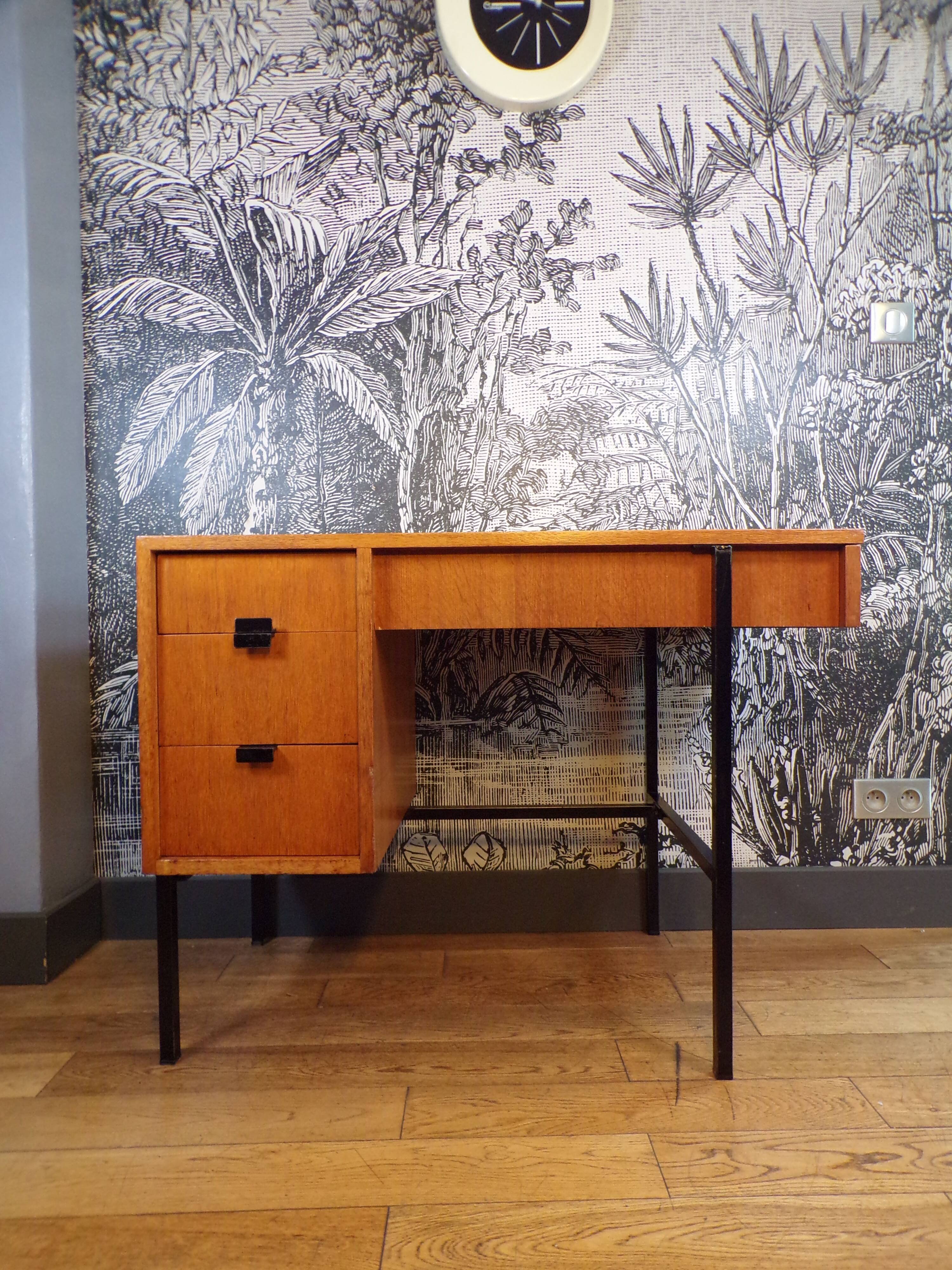 Multitable desk by Jacques Hitier for Multiplex