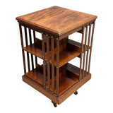 Antique revolving bookcase